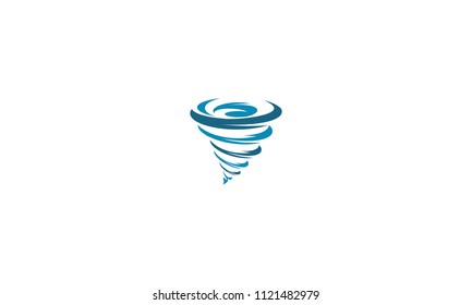 hurricane logo vector icon