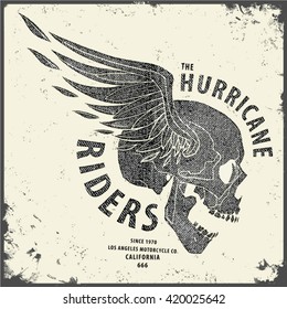 hurricane riders t-shirt graphic design art