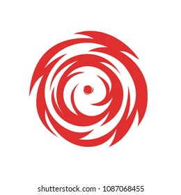 Hurricane Symbol. Abstract icon. Vector eps.10