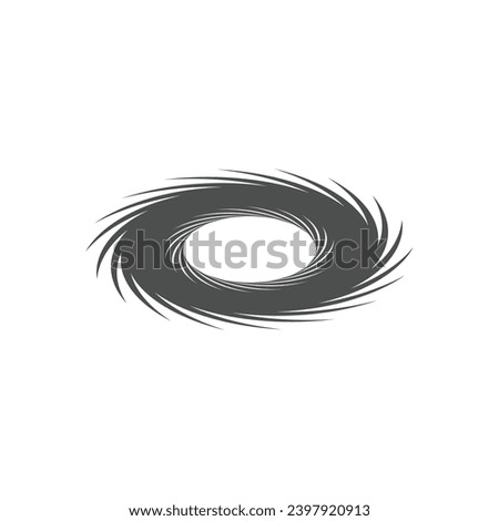 Hurricane Tornado Cyclone Tempest Typhoon Storm Icon Illustration Vector 