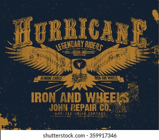 hurricane t-shirt graphic