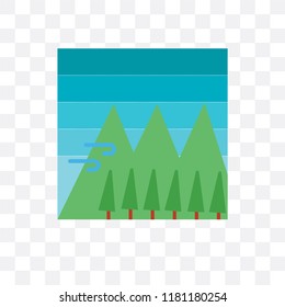Hurricane vector icon isolated on transparent background, Hurricane logo concept