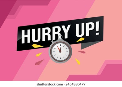 hurry hup poster banner graphic design icon logo sign symbol social media website coupon

