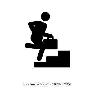 Hurry vector icon.  Editable stroke. Symbol in Line Art Style for Design, Presentation, Website or Apps Elements, Logo. Pixel vector graphics - Vector