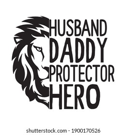 Husband Daddy Protector Hero Gift