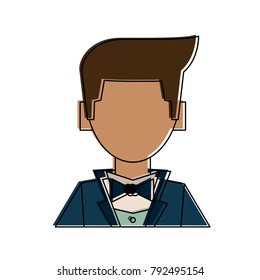 Husband with suit avatar