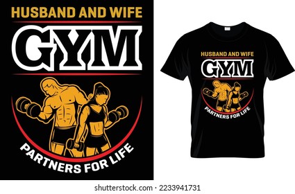 Husband And Wife Gym Partners For Life