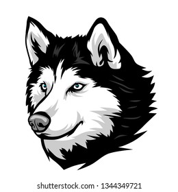 Husky Dog Vector