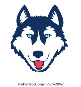 Wolf Head Mascot Stock Vector (Royalty Free) 510469567