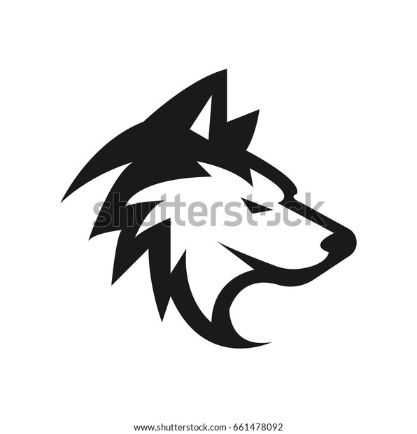 Husky Vector Dog Vector Illustration Stock Vector (Royalty Free) 661478092