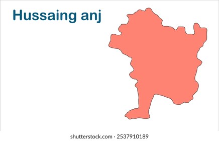 Hussaing anj subdivision map ,Siwan District, Bihar State, Republic of India, Government of Bihar, Indian territory, Eastern India, politics, village, tourism