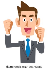 Hustle businessman