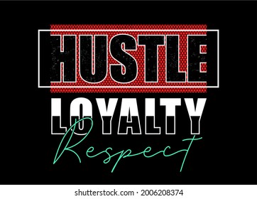 hustle motivational quotes t shirt design graphic vector 