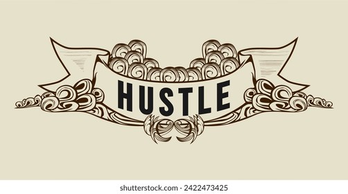 vector de tipografía de casco urbano para camiseta de impresión