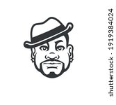 Hustler in hat vector illustration