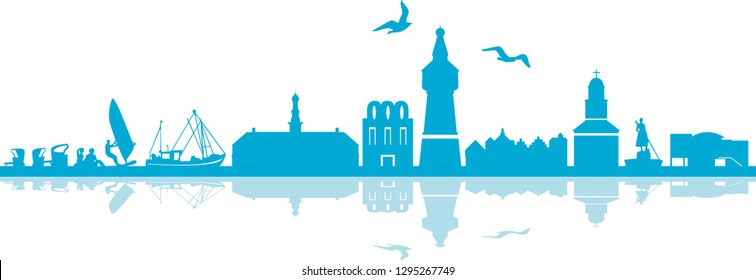 Husum Skyline Landscape