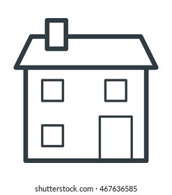 Hut Colored Vector Icon