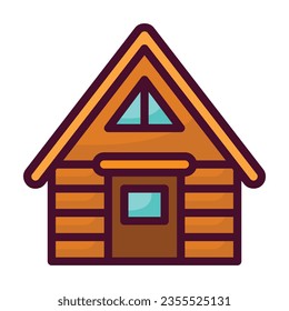 Icono de línea rellenada por Hut. Perfecto para diseño gráfico, móvil, interfaz de usuario y maestras web