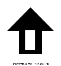 hut icon with transparent background