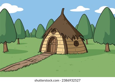 Hut in the Jungle 07