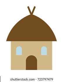 Hut vector icon