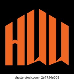 HUU letter design. HUU letter technology logo design. HUU Monogram logo design for an entrepreneur and business