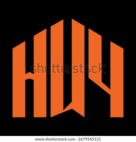 HUY letter design. HUY letter technology logo design. HUY Monogram logo design for an entrepreneur and business
