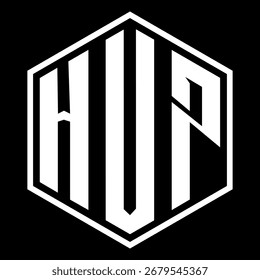 Design da letra HUZ. Projeto do logotipo da tecnologia da letra HUZ. HUZ Monogram design logotipo para um empresário e empresa