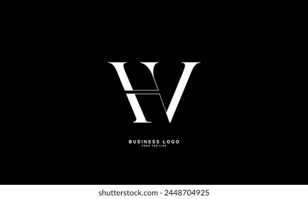 HV, VH, H, V, Abstract Letters Logo Monogram