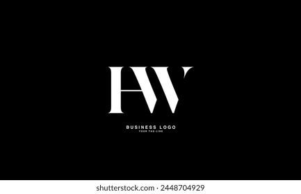 HV, VH, H, V, Abstract Letters Logo Monogram