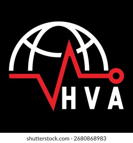 HVA letter design. HVA letter technology logo design. HVA Monogram logo design for an entrepreneur and business