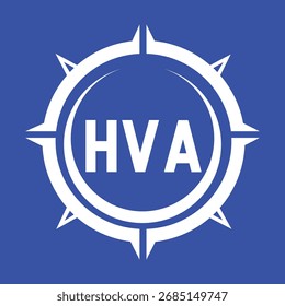 HVA letter design. HVA letter technology logo design. HVA Monogram logo design for an entrepreneur and business