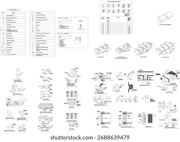 Dibujo de equipos de ductos y difusores de aire HVAC 2D y 3D | Herramientas de redacción de ingeniería e ilustración técnica para sistemas de aire acondicionado