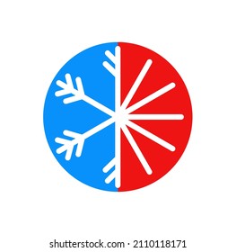 HVAC logo design illustration vector eps format , suitable for your design needs, logo, illustration, animation, etc.