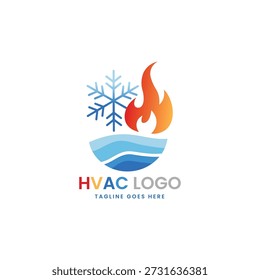 Logotipo de HVAC, Calefacción, Ventilación y Aire Acondicionado Servicios Icono
