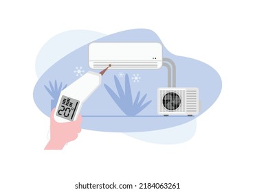 HVAC service design illustration vector eps format , suitable for your design needs, logo, illustration, animation, etc.