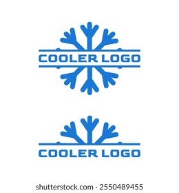 hvac,cooler,winter,icon logo cooler,cold,freezer,air,conditioning,blue,fresh,cooling design logo,vector