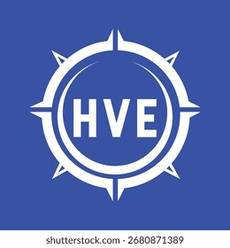 HVE letter design. HVE letter technology logo design. HVE Monogram logo design for an entrepreneur and business