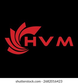 HVM-Buchstabendesign. Logo-Design für HVM-Buchstabentechnologie. HVM Monogram Logo Design für Unternehmer und Unternehmen