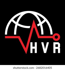 HVR letter design. HVR letter technology logo design. HVR Monogram logo design for an entrepreneur and business