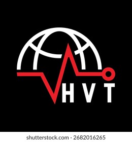 HVT letter design. HVT letter technology logo design. HVT Monogram logo design for an entrepreneur and business