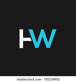 HW or H W letter based initial logo