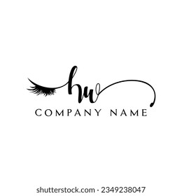 HW Logo-Logo-Logo-Wimpernvektor