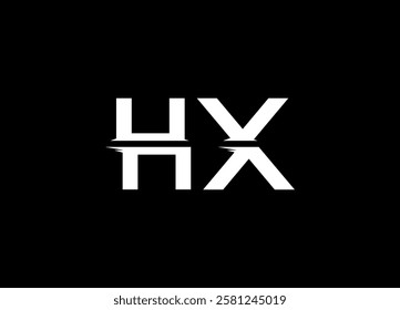 HX Logo Design Creative and Modern Logo Design