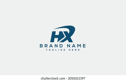 HX modern business logo Design creative letter icon