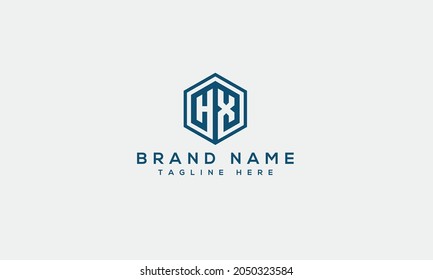 HX modern business logo Design creative letter icon