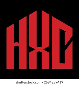 HXC letter design. HXC letter technology logo design. HXC Monogram logo design for an entrepreneur and business