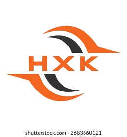 Design da letra HXK. Design do logotipo da tecnologia da letra HXK. HXK Monogram design logotipo para um empresário e empresa.