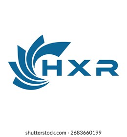 Diseño de letra HXR. Diseño de logotipo de tecnología de letras HXR. Diseño de logo HXR Monogram para un emprendedor y negocio.