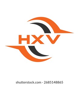 Diseño de letra HXV. Diseño de logotipo de tecnología de letras HXV. HXV Monogram diseño de logotipo para un empresario y negocio.